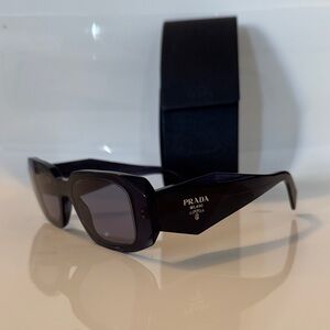 Prada PR17W Dark Blue Sunglasses with Case